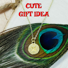 Load image into Gallery viewer, Dainty compass necklace