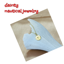 Load image into Gallery viewer, Dainty compass necklace