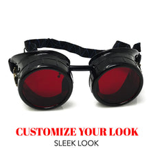 Load image into Gallery viewer, Steampunk Mad scientist goggles