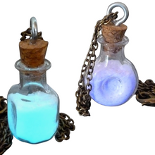 Load image into Gallery viewer, Magical pixie dust glow in the dark necklace
