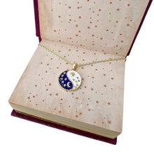Load image into Gallery viewer, Ying yang coin necklace