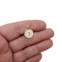Load image into Gallery viewer, Moon coin charming necklace