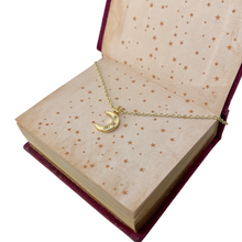 Load image into Gallery viewer, Crescent moon necklace