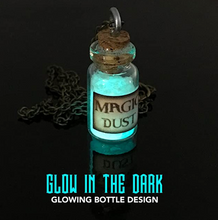 Load image into Gallery viewer, Magic dust kawaii pastel goth glowing necklace