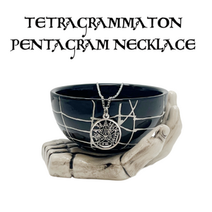Tetragrammaton amulet necklace