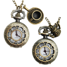 Load image into Gallery viewer, Alice in Wonderland watch necklace