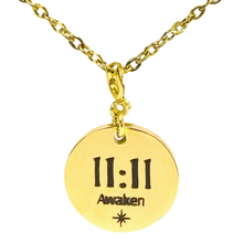Load image into Gallery viewer, 1111 angel number necklace