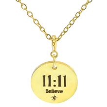 Load image into Gallery viewer, 1111 angel number necklace