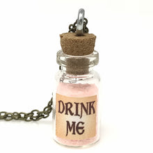 Load image into Gallery viewer, drink me necklace