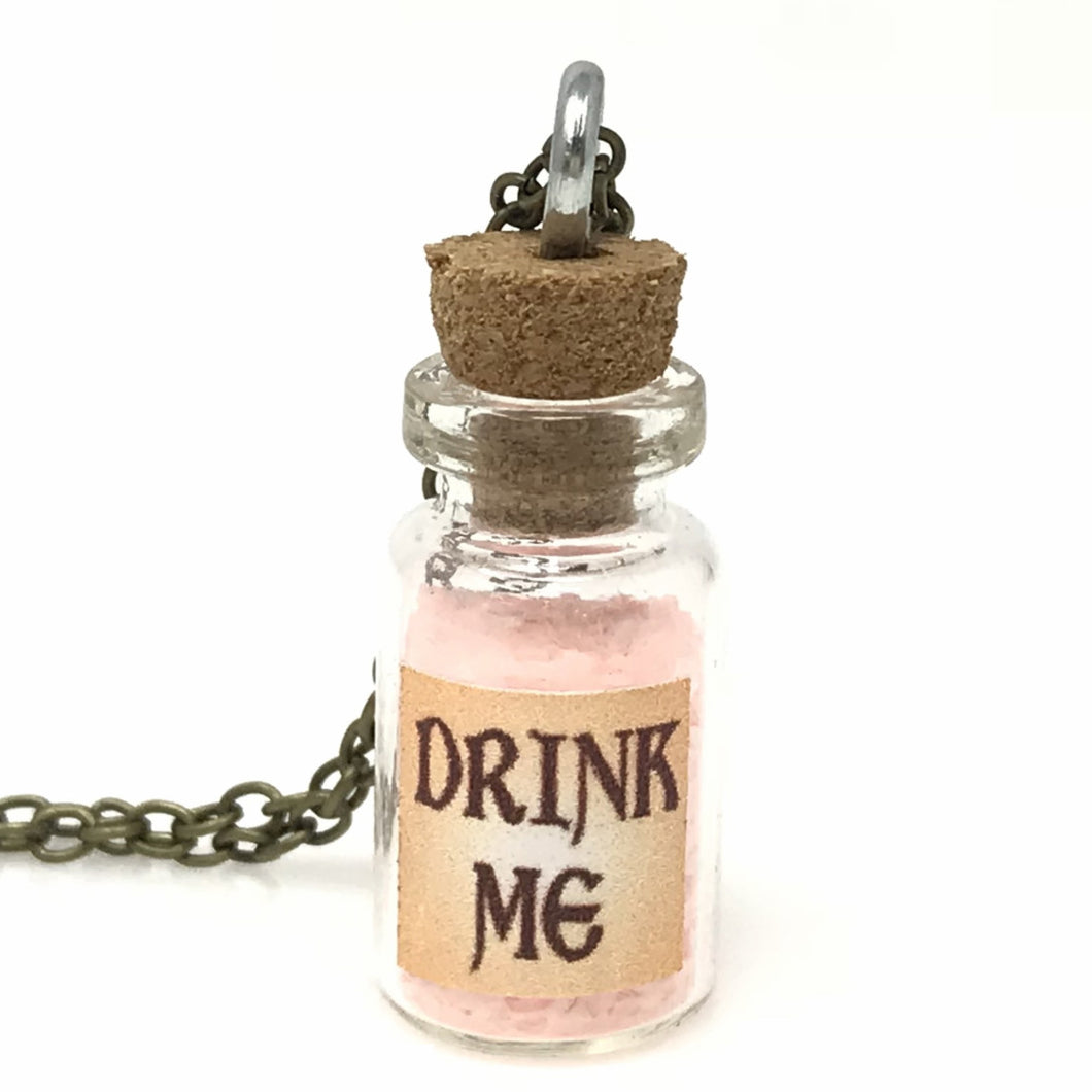 drink me necklace