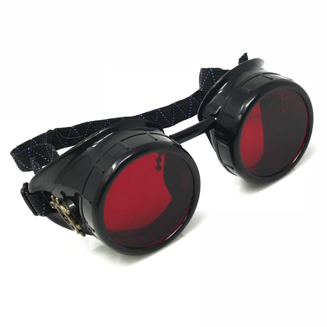 red steampunk goggles Mad Scientist – Retro Industrial Cosplay Eyewear - red, blue, clear, green lenses Leatt FA26 MTB inspired metal frame ensures Model:BK7 Bonanzarad – Erinnerst Du