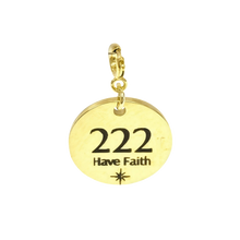 Load image into Gallery viewer, 222 angel number pendant