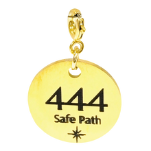 Load image into Gallery viewer, 444 angel number charm