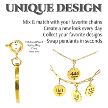 Load image into Gallery viewer, 1111 angel number charm