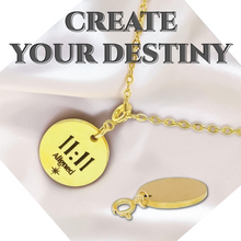 Load image into Gallery viewer, 1111 angel number necklace 