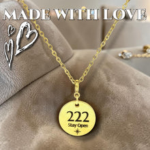 Load image into Gallery viewer, 222 angel number necklace 
