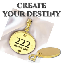 Load image into Gallery viewer, 222 angel number pendant