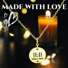 Load image into Gallery viewer, 1111 angel number necklace