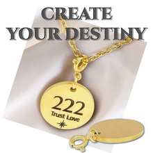 Load image into Gallery viewer, 222 angel number necklace 