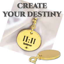 Load image into Gallery viewer, 1111 angel number charm 