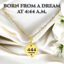 Load image into Gallery viewer, 444 angel number necklace 
