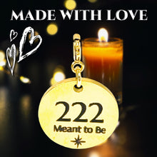 Load image into Gallery viewer, 222 angel number pendant