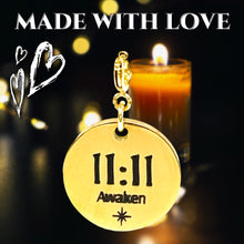Load image into Gallery viewer, 1111 angel number charm