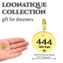 Load image into Gallery viewer, 444 angel number charm