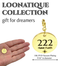 Load image into Gallery viewer, 222 angel number pendant