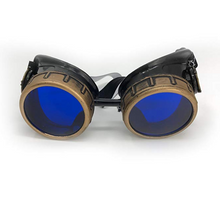 Load image into Gallery viewer, Vintage Aviator Goggles pilot costume accessory