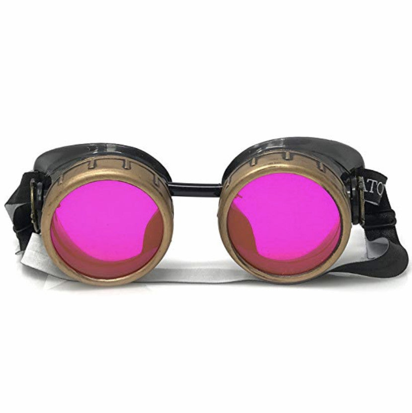 Mad Scientist - Aviator Steampunk Goggles