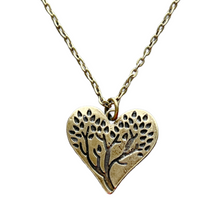 Load image into Gallery viewer, Tree of life necklace bohemian hippy jewelry