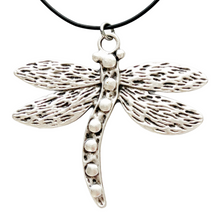 Load image into Gallery viewer, Bohemian dragonfly necklace