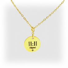 Load image into Gallery viewer, 1111 angel number necklace