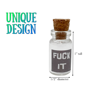6pcs DIY art and craft gag gift f*ck them bottles