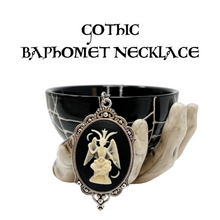 Load image into Gallery viewer, Baphomet Antique silver necklace