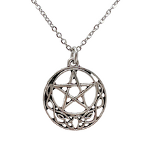 Load image into Gallery viewer, Pentagram amulet necklace
