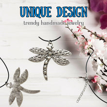 Load image into Gallery viewer, Bohemian dragonfly necklace