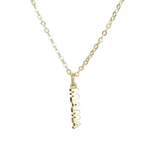 Load image into Gallery viewer, Mama necklace gold dainty jewelry for mom