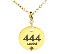 Load image into Gallery viewer, 444 angel number necklace 