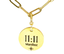 Load image into Gallery viewer, 1111 angel number necklace