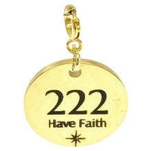 Load image into Gallery viewer, 222 angel number pendant