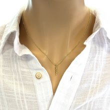 Load image into Gallery viewer, Mama necklace gold dainty jewelry for mom