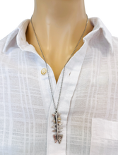 Load image into Gallery viewer, Fish bones necklace