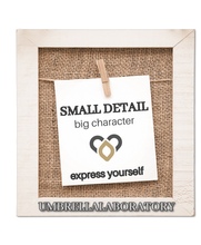 Load image into Gallery viewer, small detail big character artisan jewelry umbrellalaboratory brand image