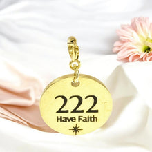 Load image into Gallery viewer, 222 angel number pendant