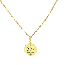 Load image into Gallery viewer, 222 angel number necklace 