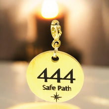 Load image into Gallery viewer, 444 angel number charm
