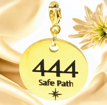 Load image into Gallery viewer, 444 angel number charm