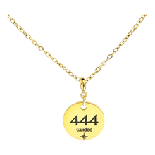 Load image into Gallery viewer, 444 angel number necklace 